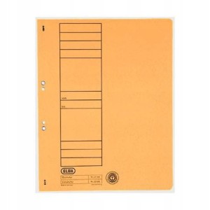 SKOROSZYT OCZKOWY KARTONOWY A4 ELBA 21450 POMARAŃCZOWY 1szt.