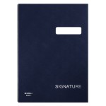 Teczka do podpisu DONAU karton/PP A4 450gsm 20-przegr. granatowa /8690001-18/