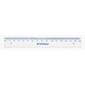 Linijka DONAU 16 cm na zawieszce /7051901PL00/