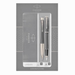 Komplet PARKER pióro+długopis URBAN BLACK GT /2093381/