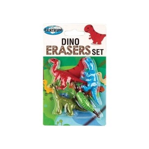 Gumki do mazania dekoracyjne CENTRUM DINOSAUR /80764/
