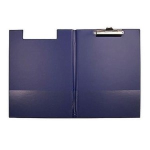 Deska z klipem A5 zamykana BIURFOL granatowa /KH-03-02/