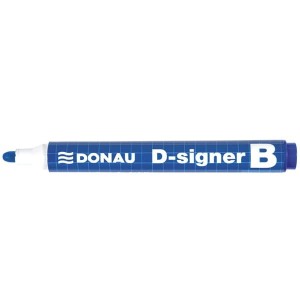 Marker suchościeralny i do flipchartu okrągły 2,0-4,0mm DONAU D-SIGNER B niebieski /7372001-10PL/