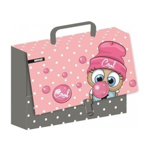 Teczka z rączką walizeczka NO NAME SOWA/ŻYRAFA /609696/