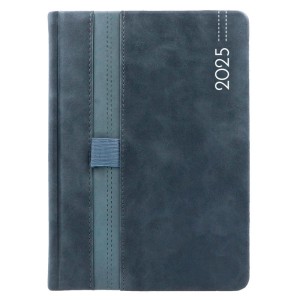 Terminarz A5 dzienny CRUX 2025 LOOPEN ciemnoszary/szary /KK-BCL-545.D.-LP32/