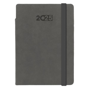 Terminarz A5 tygodniowy CRUX 2025 FLEXI szary /KK-BCF-526.TN.-FL03/