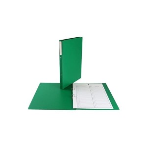 Segregator A4/20 ringowy 2R BIURFOL jasnozielony na akta  /TD-12-03/