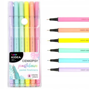 CIENKOPIS KIDEA KOMPLET 6 KOLORÓW PASTELOWYCH W ETUI