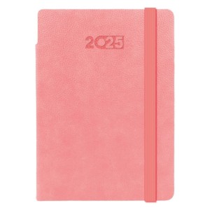 Terminarz A5 tygodniowy CRUX 2025 FLEXI różowy /KK-BCF-526.TN.-FL11/