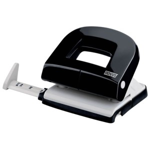 Dziurkacz do 16 kartek metalowy NOVUS E216 czarny /250538/