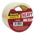 Taśma pakowa 50x50m kauczukowa SCOTCH HEAVY transparentna 1szt. /3M-UU005259682/