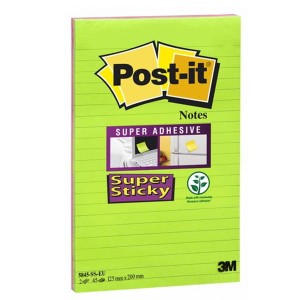 Notes samoprzylepny 127x203mm 90 kartek w linię  3M POST-IT MARAKESZ /3M-70005253391/