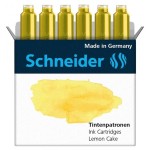 Naboje do piór SCHNEIDER żółte 6szt. /SR166125/