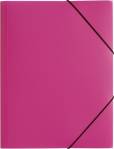 Teczka z gumką PAGNA Lucy Trend A4 PP ciemny różowy /P2161334/