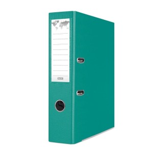 Segregator A4/75 z szyną DONAU BASIC-S turkusowy 1szt. /21024221-12/