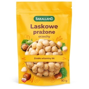 Bakalie orzechy laskowe blanszowane 90g BAKALLAND /SP-000970/