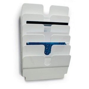 Pojemniki na dokumenty poziome A4 FLEXIPLUS A4 6 szt. kolor biały 1700014011