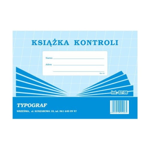 Druk książka kontroli A5 Typograf.jpg