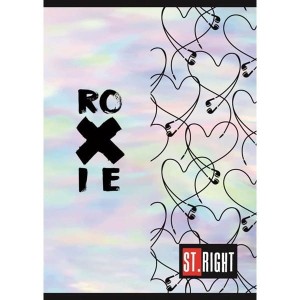 Zeszyt A5/60 kratka bez adresówki EARPHONES BY ROXIE /UP-30866/