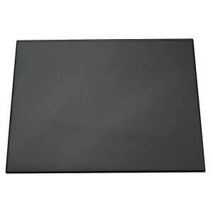 Podkład na biurko 650x520mm przeźroczysta nakładka czarny 7203 01