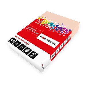 Papier ksero kolor A4/80 Emerson Salomon/ łososiowy /xem408008/