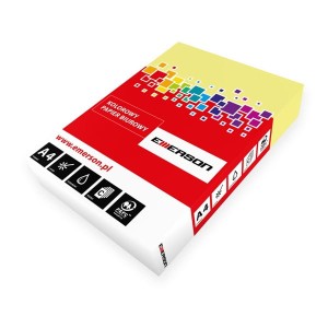 Papier ksero kolor A4/80 Emerson Canary/ kanarkowy /xem408003/