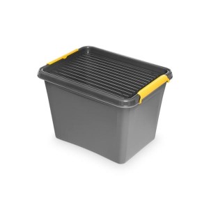 Pojemnik do przechowywania zamykany 300x260x400mm 19,0l ORPLAST SOLIDSTORE BOX szary 1 szt /OR-1532/