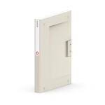 Segregator A4/25 z opcją plomby plastikowy NEW BINDER szary 1szt  /OR-1802WG/