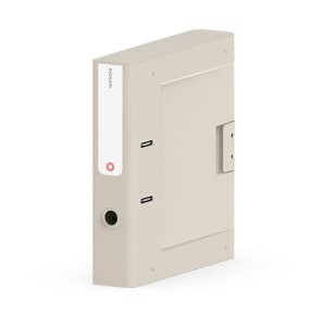 Segregator A4/70 z opcją plomby plastikowy NEW BINDER szary 1szt/OR -1817WG/