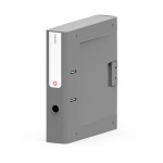 Segregator A4/70 z opcją plomby plastikowy NEW BINDER ciemnoszary 1szt /OR-1817DG/