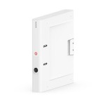 Segregator A4/50 z opcją plomby plastikowy NEW BINDER biały 1szt /OR-1815W/