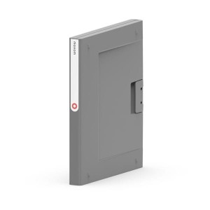 Segregator A4/25 z opcją plomby plastikowy NEW BINDER ciemnoszary 1szt  /OR-1802DG/