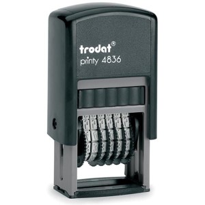 Numerator samotuszujący 6-cyfrowy 3,8mm TRODAT Printy 4836 /TR4836/