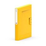 Segregator A4/35 z opcją plomby plastikowy NEW BINDER żółty 1szt /OR-1803Y/