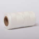 Sznurek nici lniane dratwa bielona 100g/120m TRES /DRBI/120/