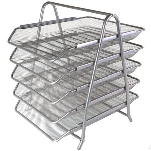 Zestaw 5 szuflad metalowych siatka 5A-W4705 srebrny 1szt.  /W4705/ /SPŁ5A/SR/