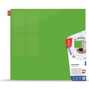 Tablica szklana magnetyczna  60X90 CM MEMOBE zielona /MSZ090060-34/