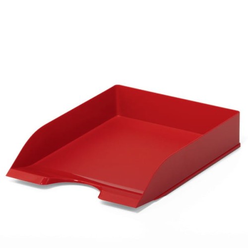 Szuflada na dokumenty DURABLE BASIC czerwona.jpg