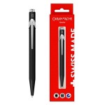 Długopis automatyczny CARAN D'ACHE 849 GIFT BOX M obudowa czarna wkład niebieski 1 szt. /CD849-609/