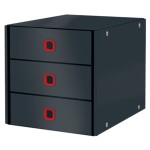 Pojemnik LEITZ CLICK  STORE COSY z 3 szufladami szary /53680089/