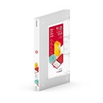 Segregator A4/25 z opcją plomby plastikowy NEW BINDER transparentny 1szt. /OR-1802TR/
