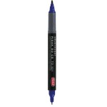 Marker do CD TOMA TO-321 dwustronny niebieski /TO-321/
