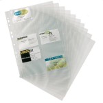 Wkład do wizytownika na 200 wizytówek DURABLE VISIFIX A4 10 sztuk / 238919/