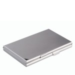 Etui na wizytówki z separatorem DURABLE aluminiowe /243323/