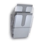 Pojemnik na dokumenty DURABLE FLEXIPLUS A4 pionowy transparentny 2 sztuki /1709008400/