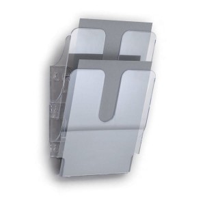 Pojemnik na dokumenty DURABLE FLEXIPLUS A4 pionowy transparentny 2 sztuki /1709008400/
