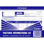 Druk "Faktura Wewnętrzna" A5 1130 TYPOGRAF