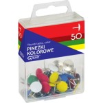 Pinezki metalowe kolorowe GRAND 50szt. /110-1115/