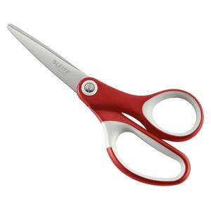 NOŻYCZKI 15CM LEITZ TYTANOWE CZERWONE  /54156025/