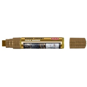 Marker kredowy ścięty 8-15mm TOMA złoty /TO-290-95/